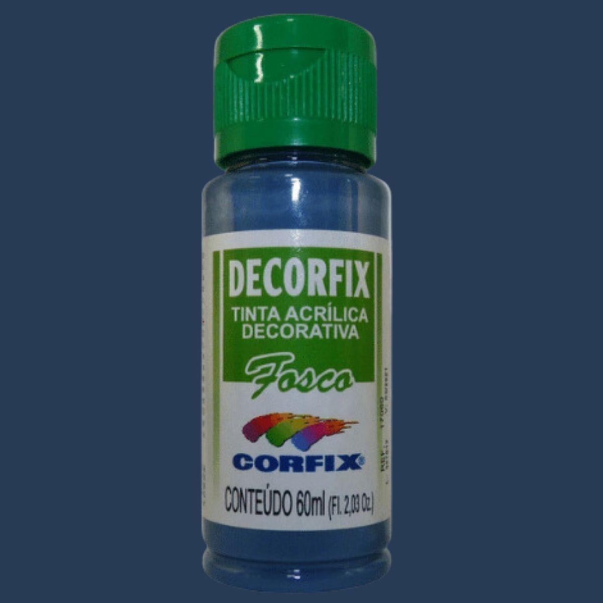 Tinta Acrílica Decorfix Corfix 60ml Fosca - Palácio da Arte