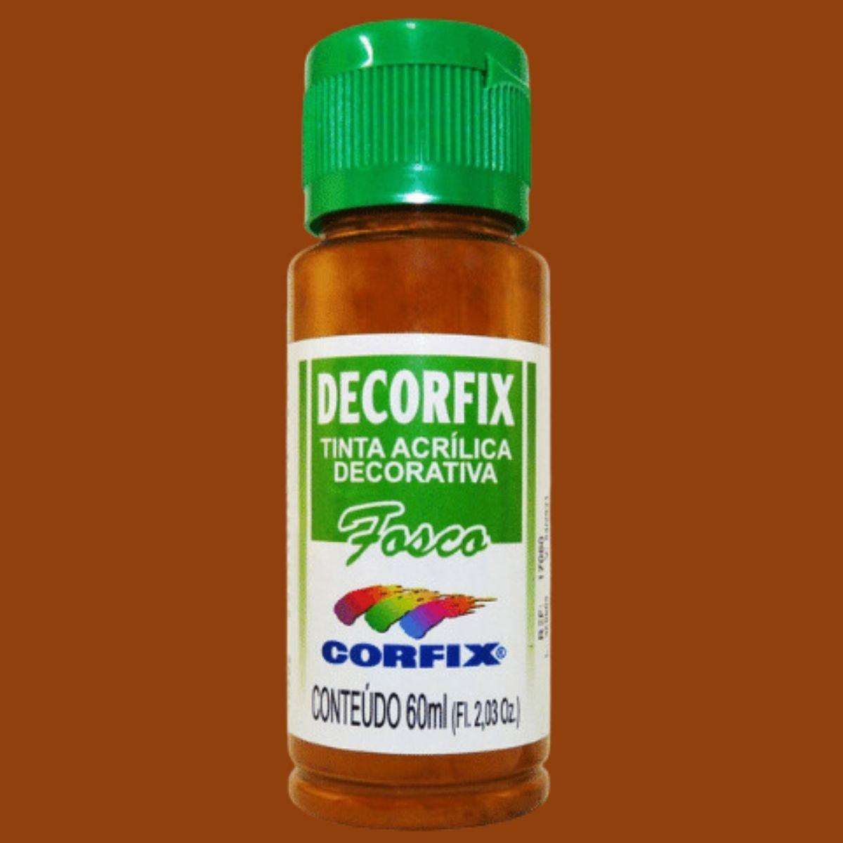 Tinta Acrílica Decorfix Corfix 60ml Fosca - Palácio da Arte