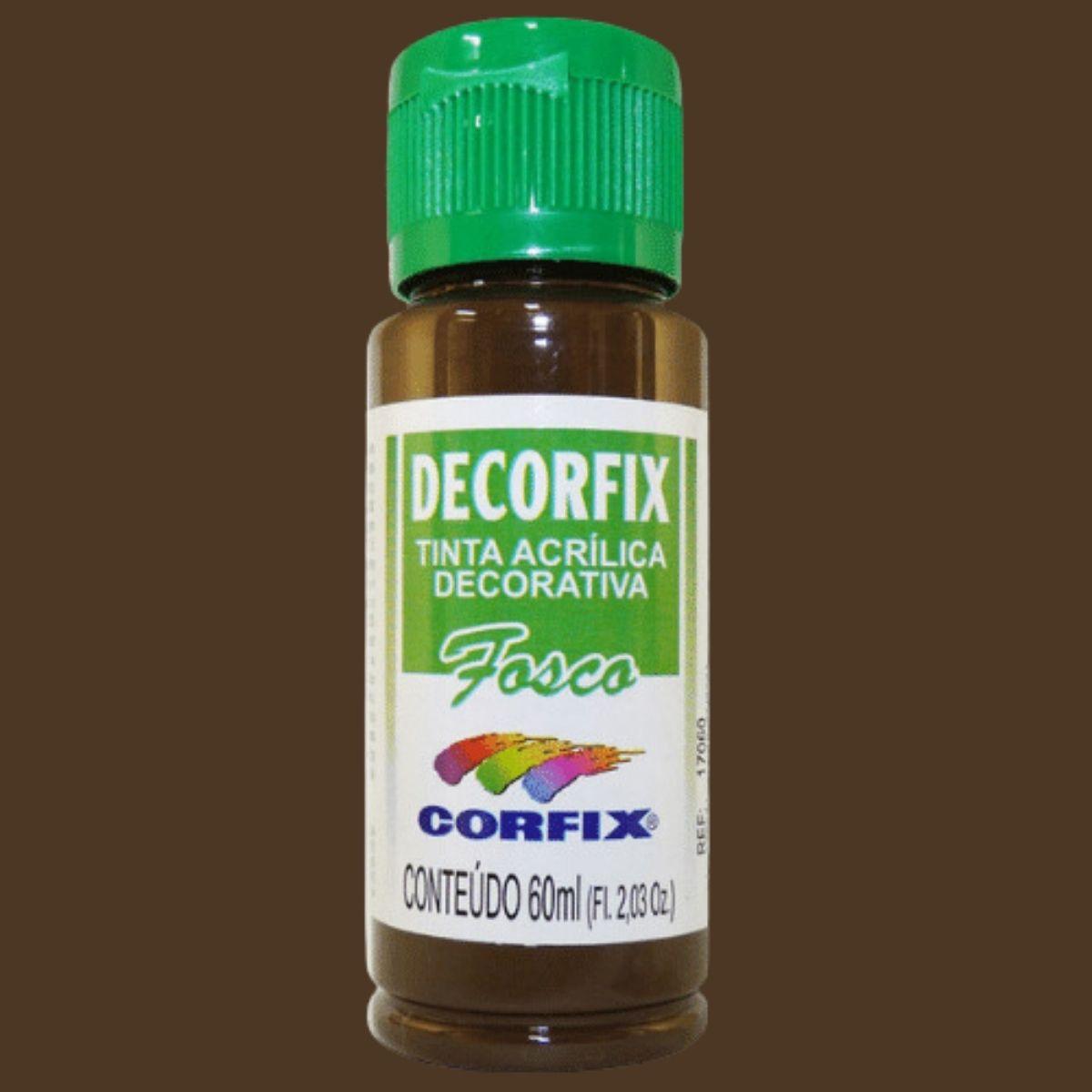 Tinta Acrílica Decorfix Corfix 60ml Fosca - Palácio da Arte