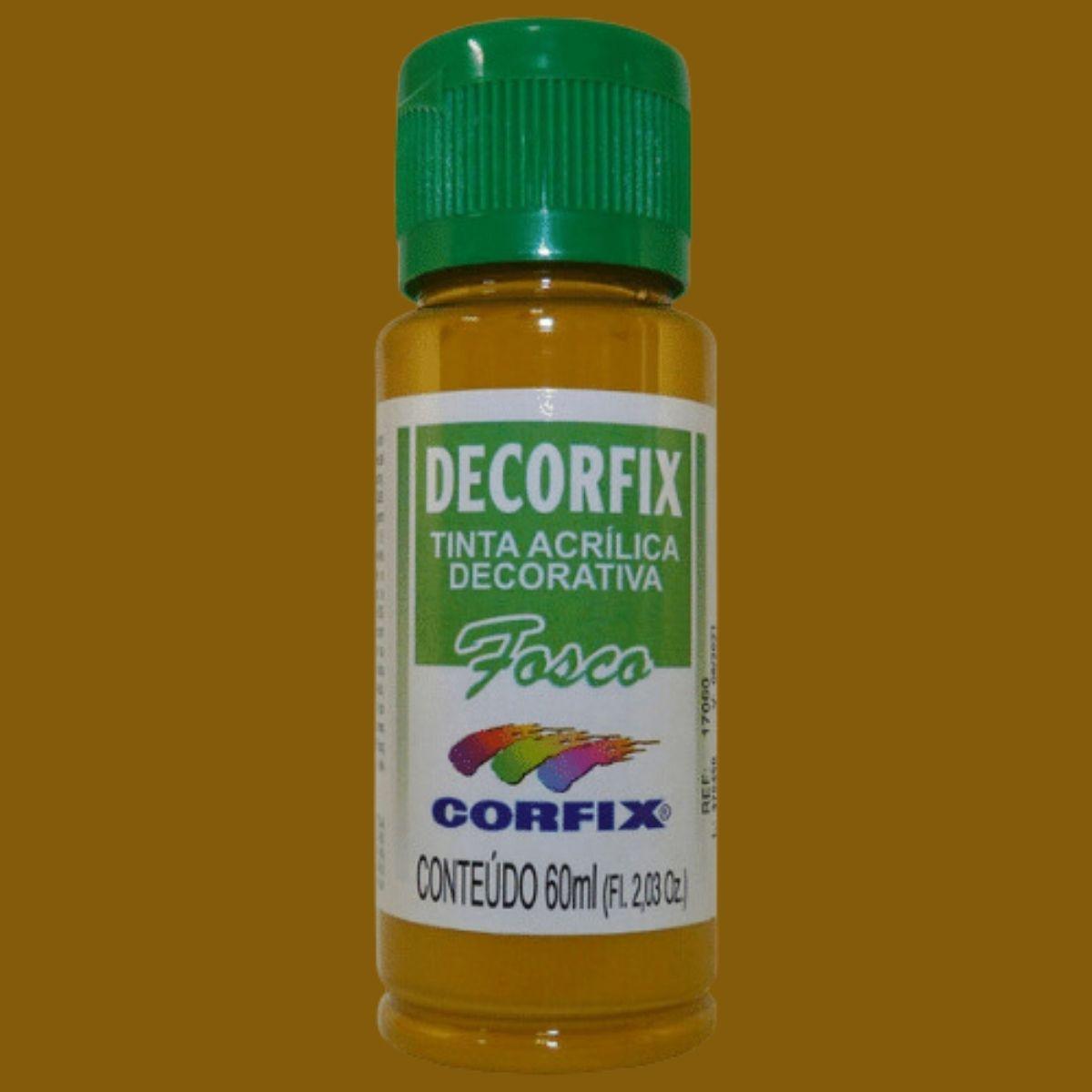 Tinta Acrílica Decorfix Corfix 60ml Fosca - Palácio da Arte