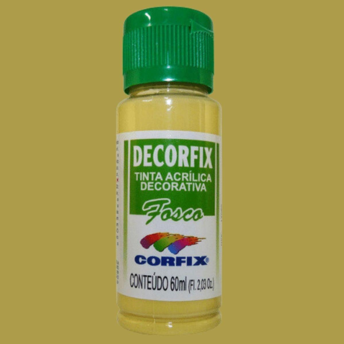 Tinta Acrílica Decorfix Corfix 60ml Fosca - Palácio da Arte