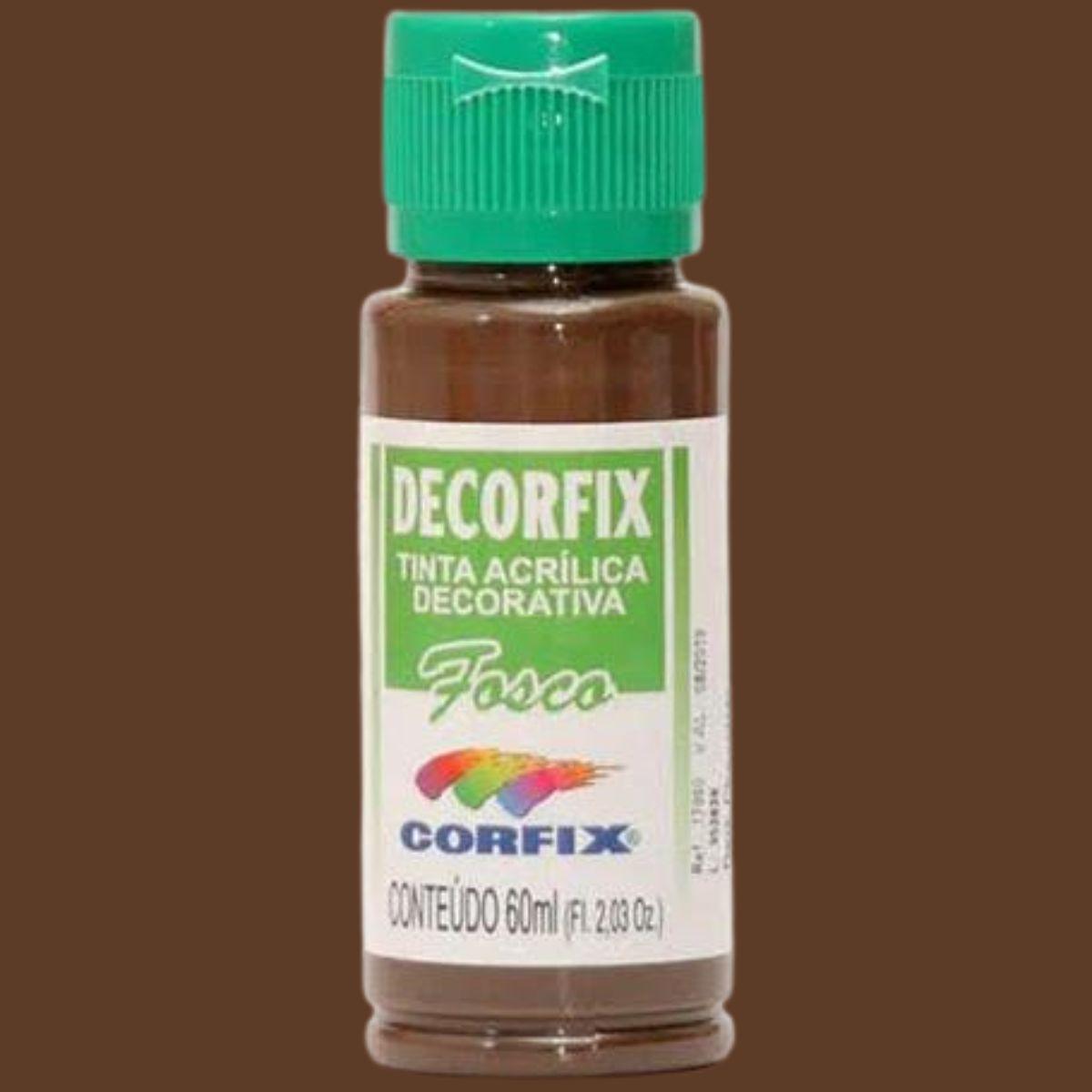 Tinta Acrílica Decorfix Corfix 60ml Fosca - Palácio da Arte