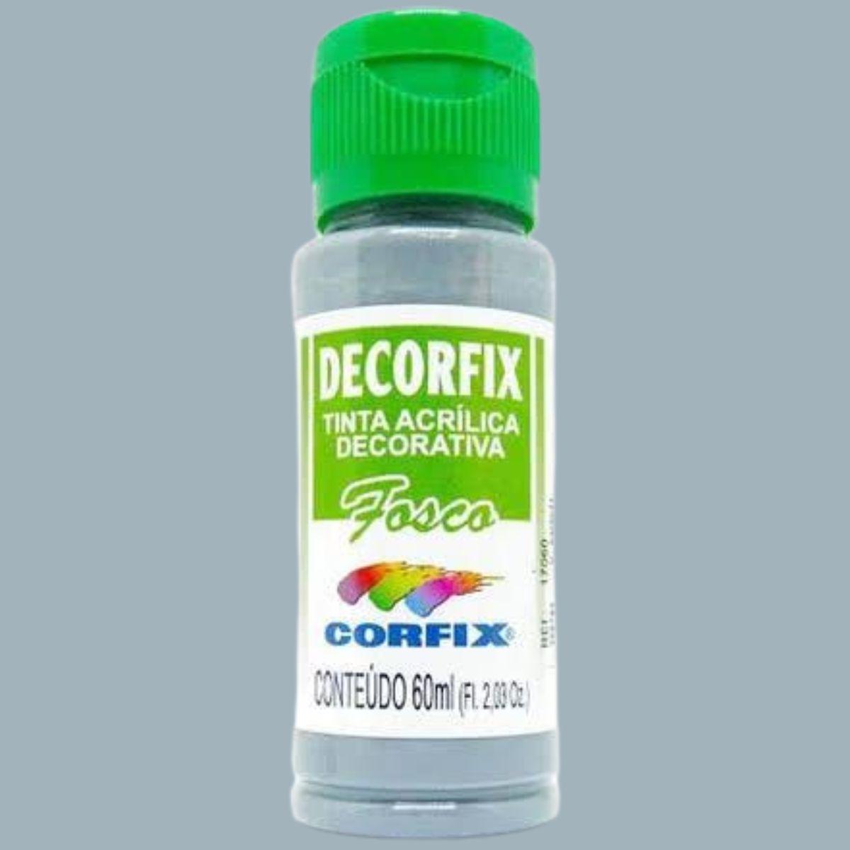 Tinta Acrílica Decorfix Corfix 60ml Fosca - Palácio da Arte