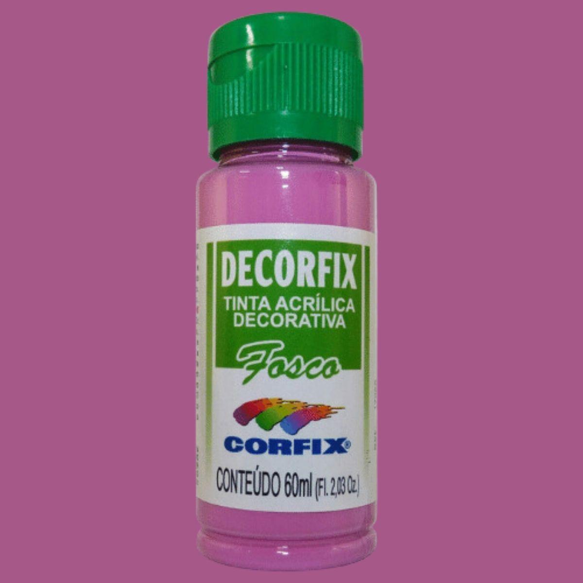 Tinta Acrílica Decorfix Corfix 60ml Fosca - Palácio da Arte