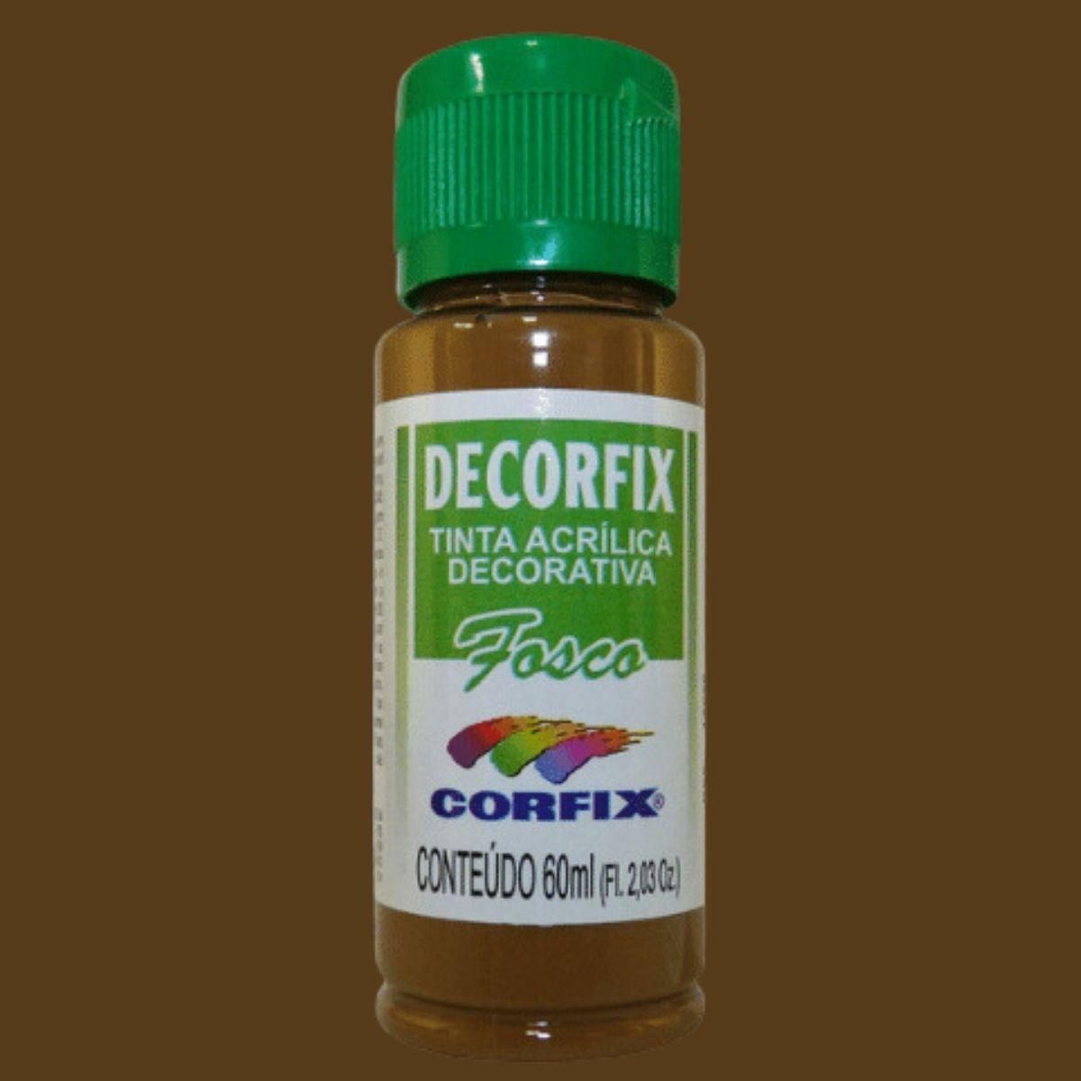 Tinta Acrílica Decorfix Corfix 60ml Fosca - Palácio da Arte