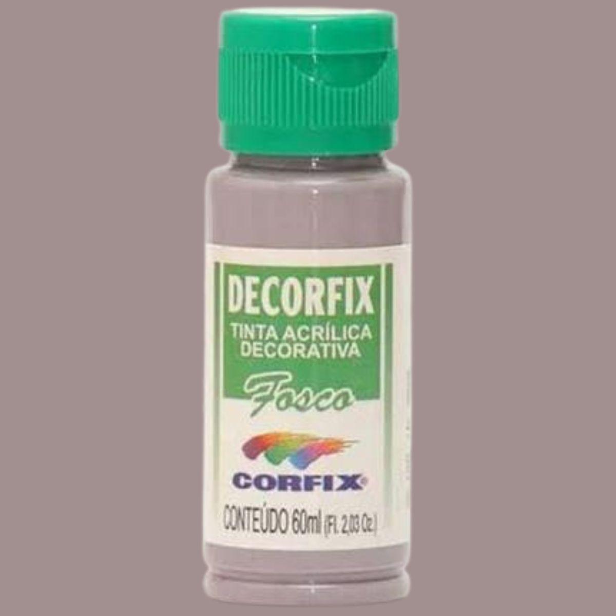 Tinta Acrílica Decorfix Corfix 60ml Fosca - Palácio da Arte