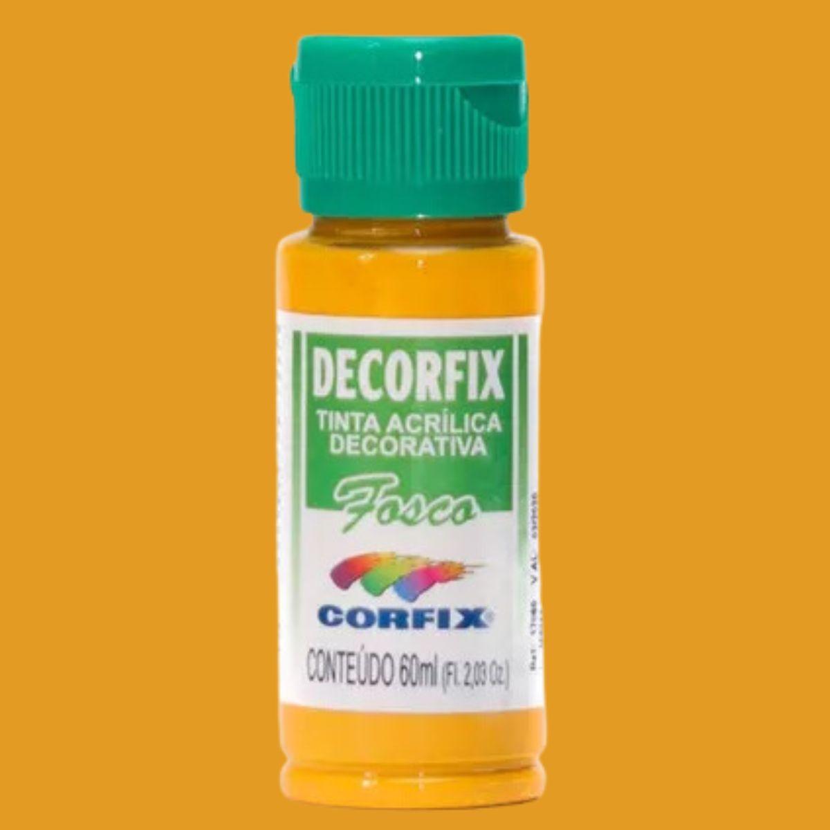 Tinta Acrílica Decorfix Corfix 60ml Fosca - Palácio da Arte