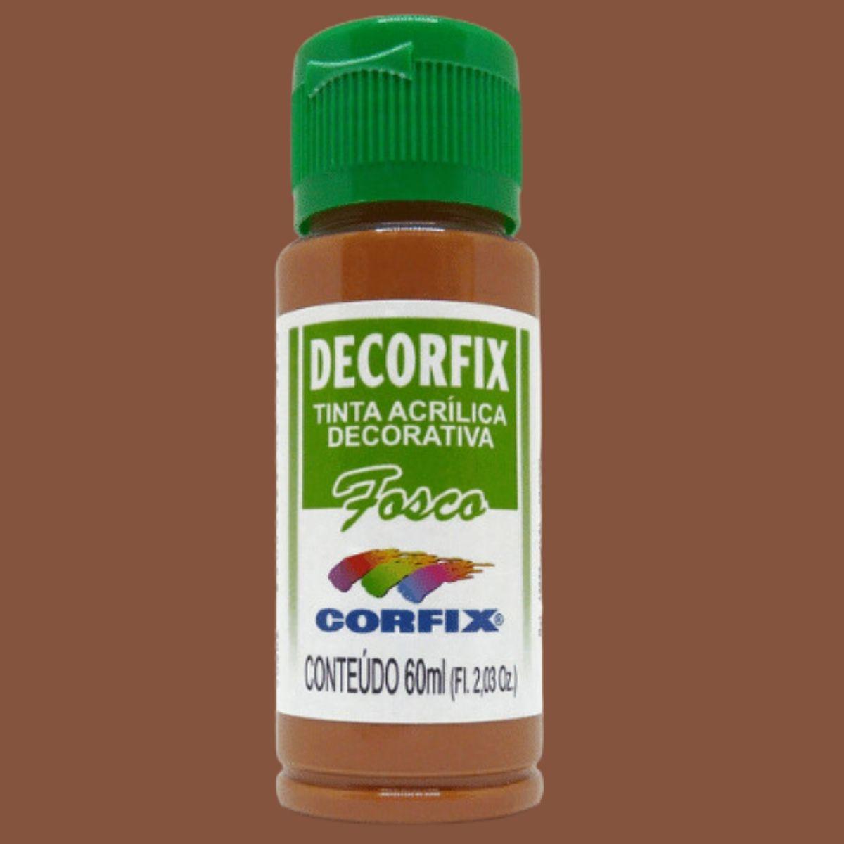 Tinta Acrílica Decorfix Corfix 60ml Fosca - Palácio da Arte