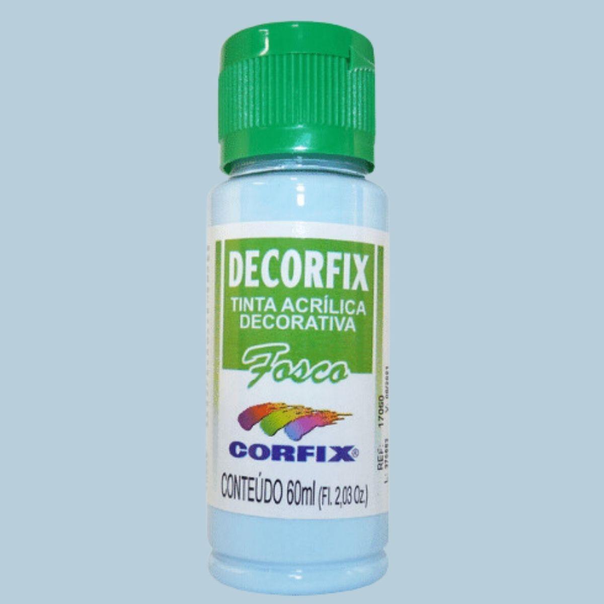 Tinta Acrílica Decorfix Corfix 60ml Fosca - Palácio da Arte