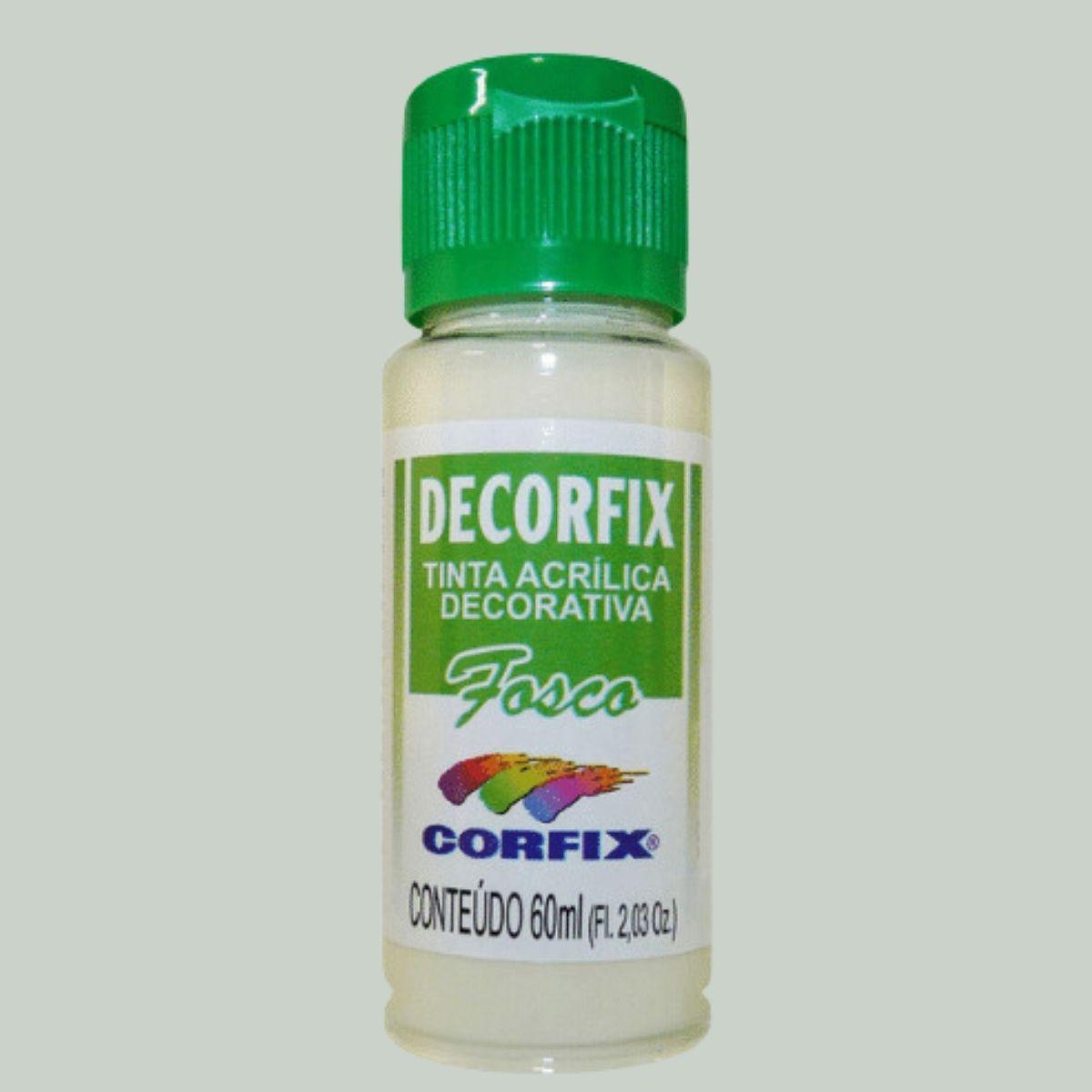 Tinta Acrílica Decorfix Corfix 60ml Fosca - Palácio da Arte