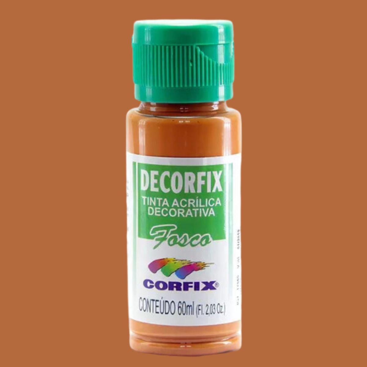 Tinta Acrílica Decorfix Corfix 60ml Fosca - Palácio da Arte