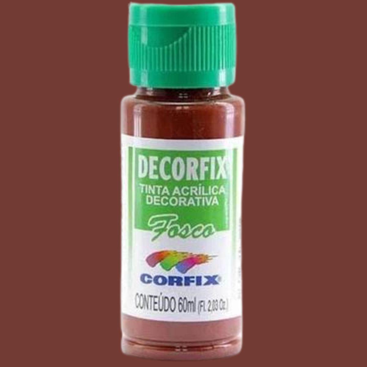 Tinta Acrílica Decorfix Corfix 60ml Fosca - Palácio da Arte