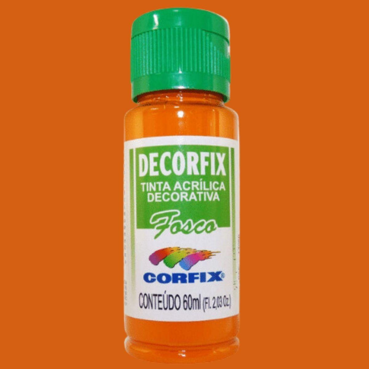 Tinta Acrílica Decorfix Corfix 60ml Fosca - Palácio da Arte