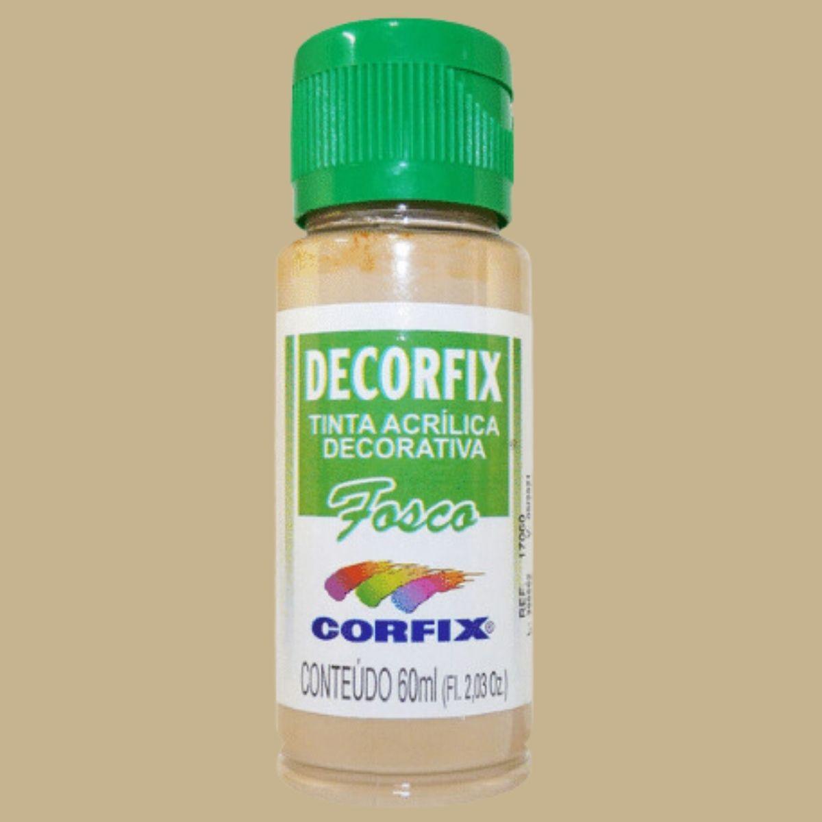 Tinta Acrílica Decorfix Corfix 60ml Fosca - Palácio da Arte