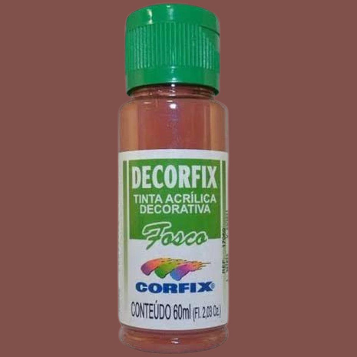 Tinta Acrílica Decorfix Corfix 60ml Fosca - Palácio da Arte