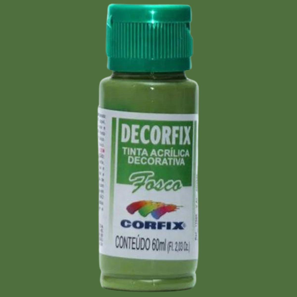 Tinta Acrílica Decorfix Corfix 60ml Fosca - Palácio da Arte