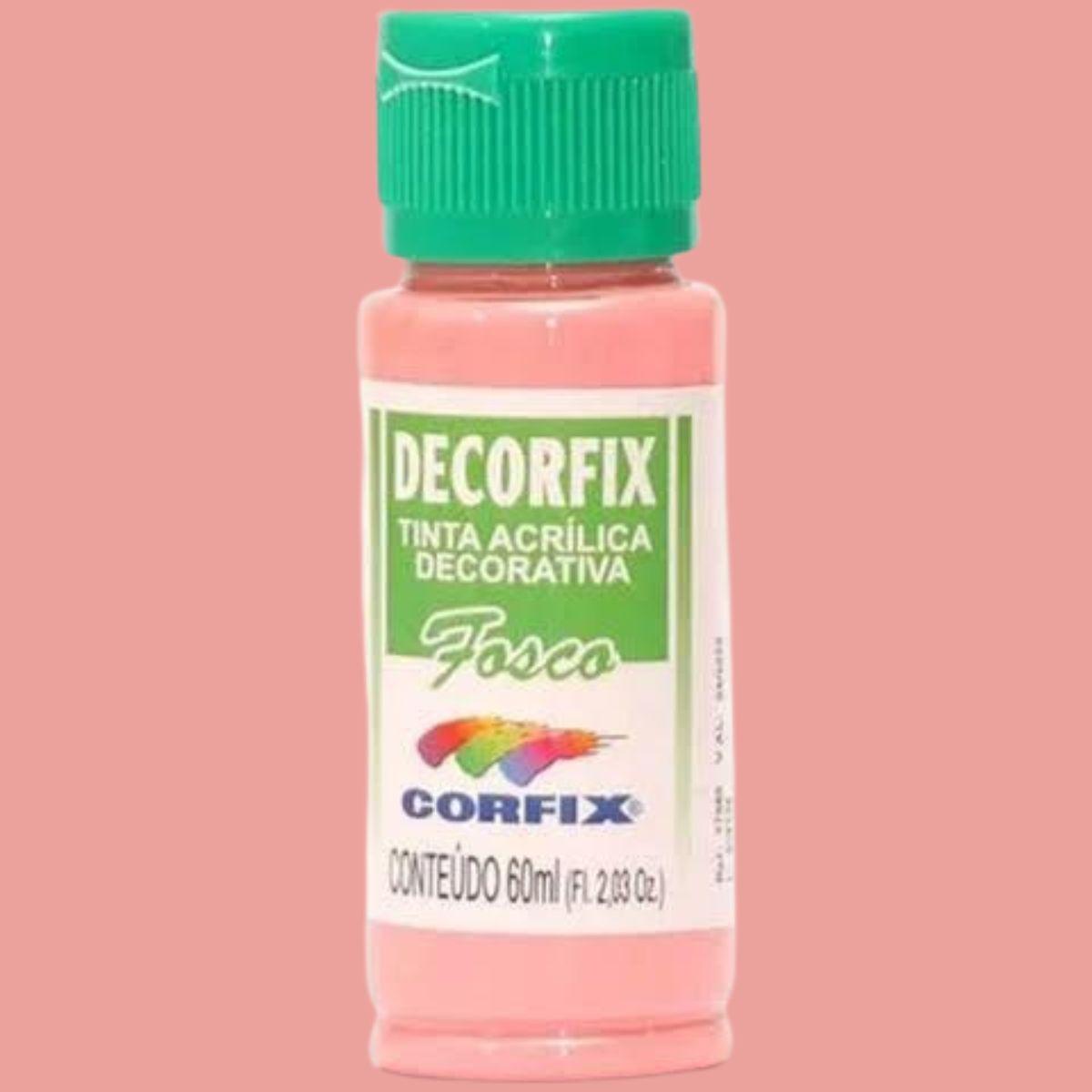 Tinta Acrílica Decorfix Corfix 60ml Fosca - Palácio da Arte