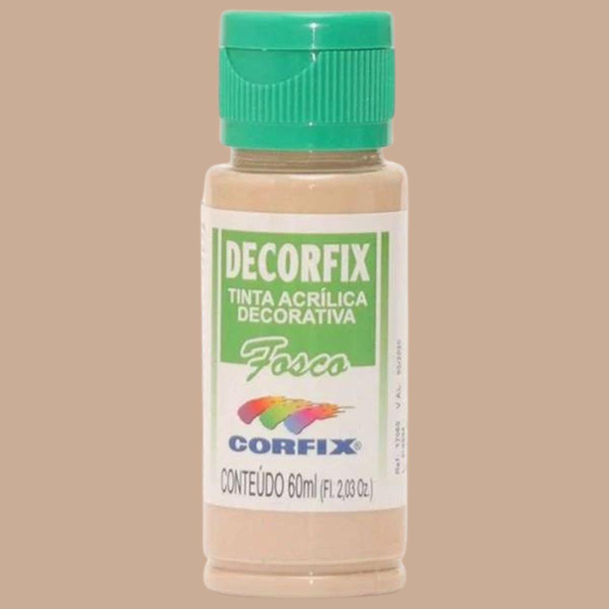 Tinta Acrílica Decorfix Corfix 60ml Fosca - Palácio da Arte