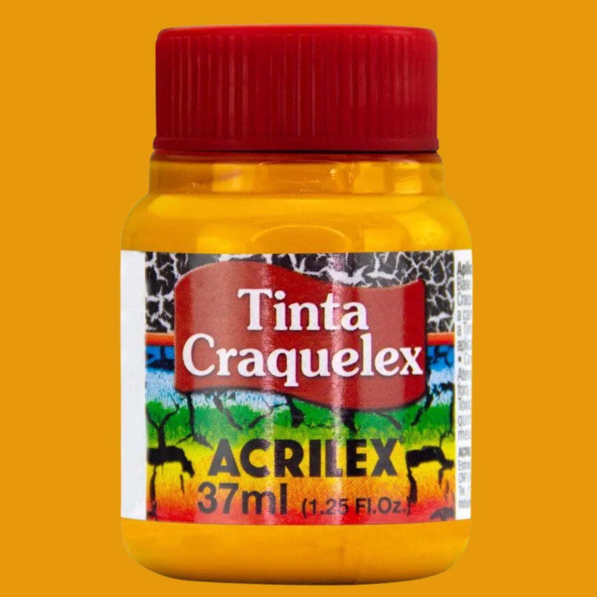 Tinta Craquelex Acrilex 37ml com efeito Craquelado - Palácio da Arte