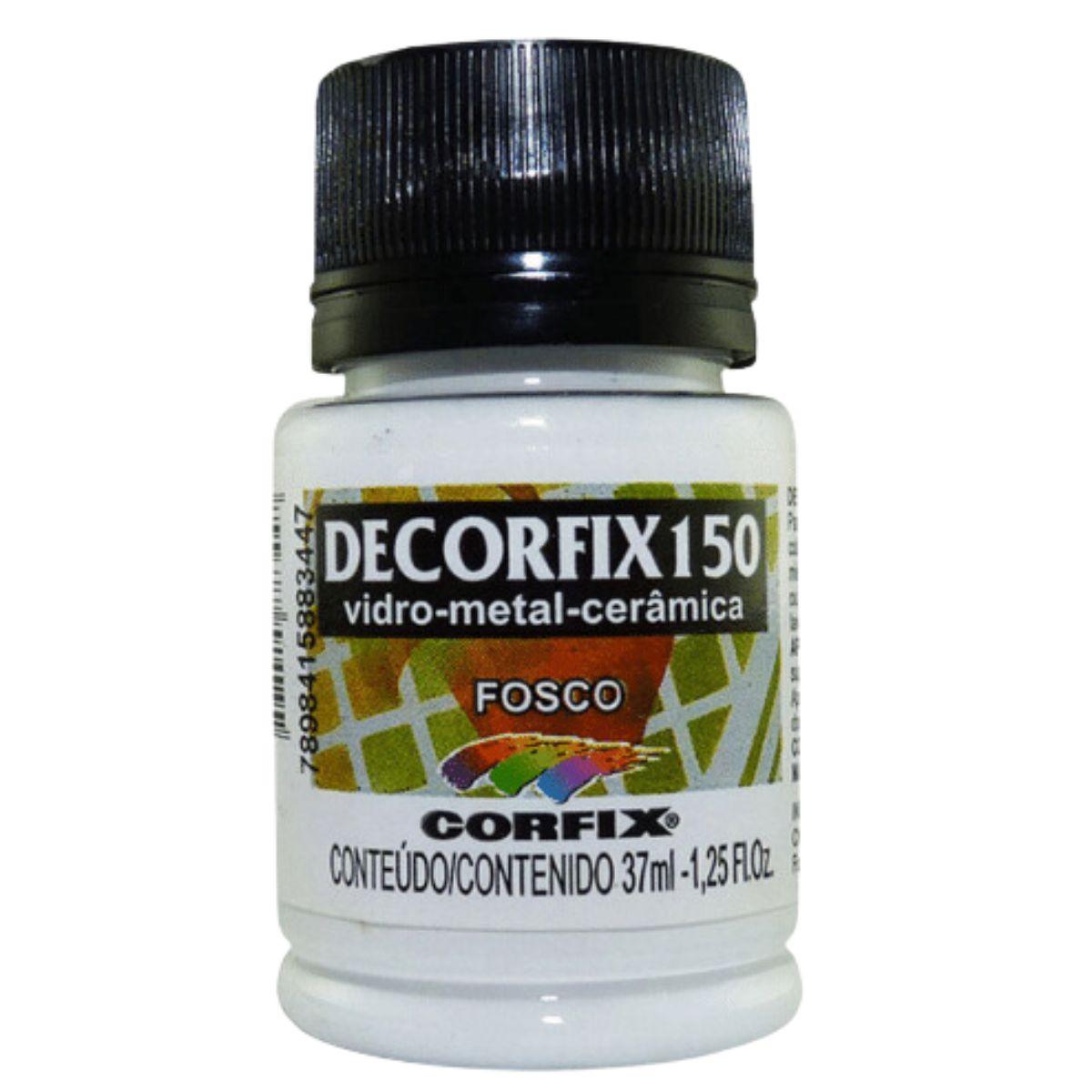 Tinta Decorfix 150 Corfix 37ml Fosca - Palácio da Arte