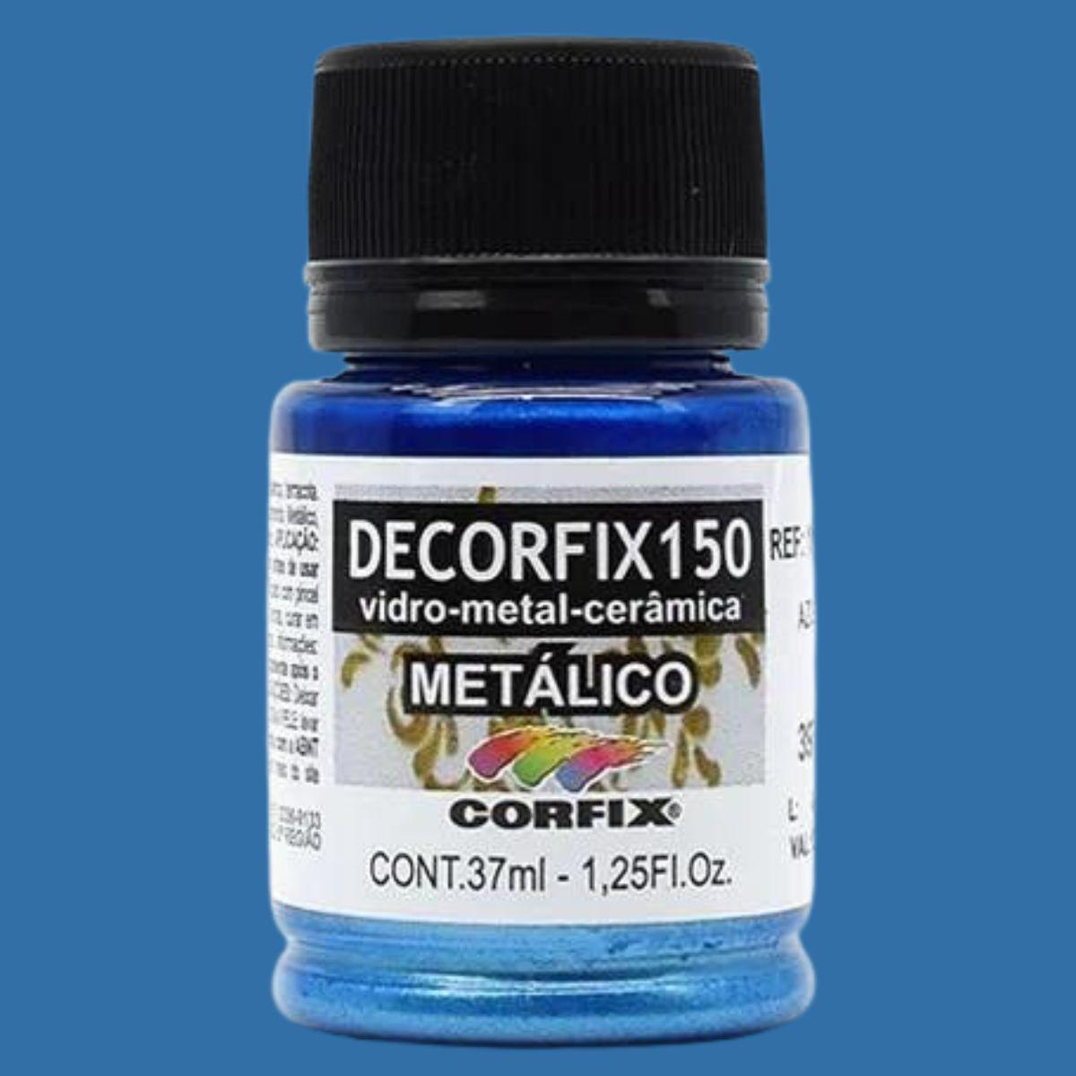 Tinta Decorfix 150 Corfix 37ml Metálica - Palácio da Arte