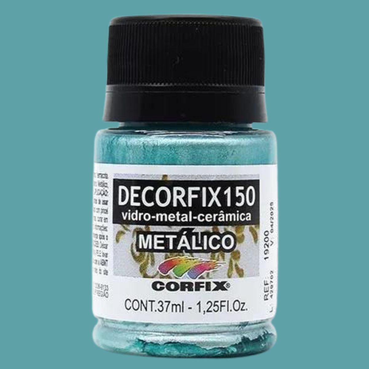 Tinta Decorfix 150 Corfix 37ml Metálica - Palácio da Arte
