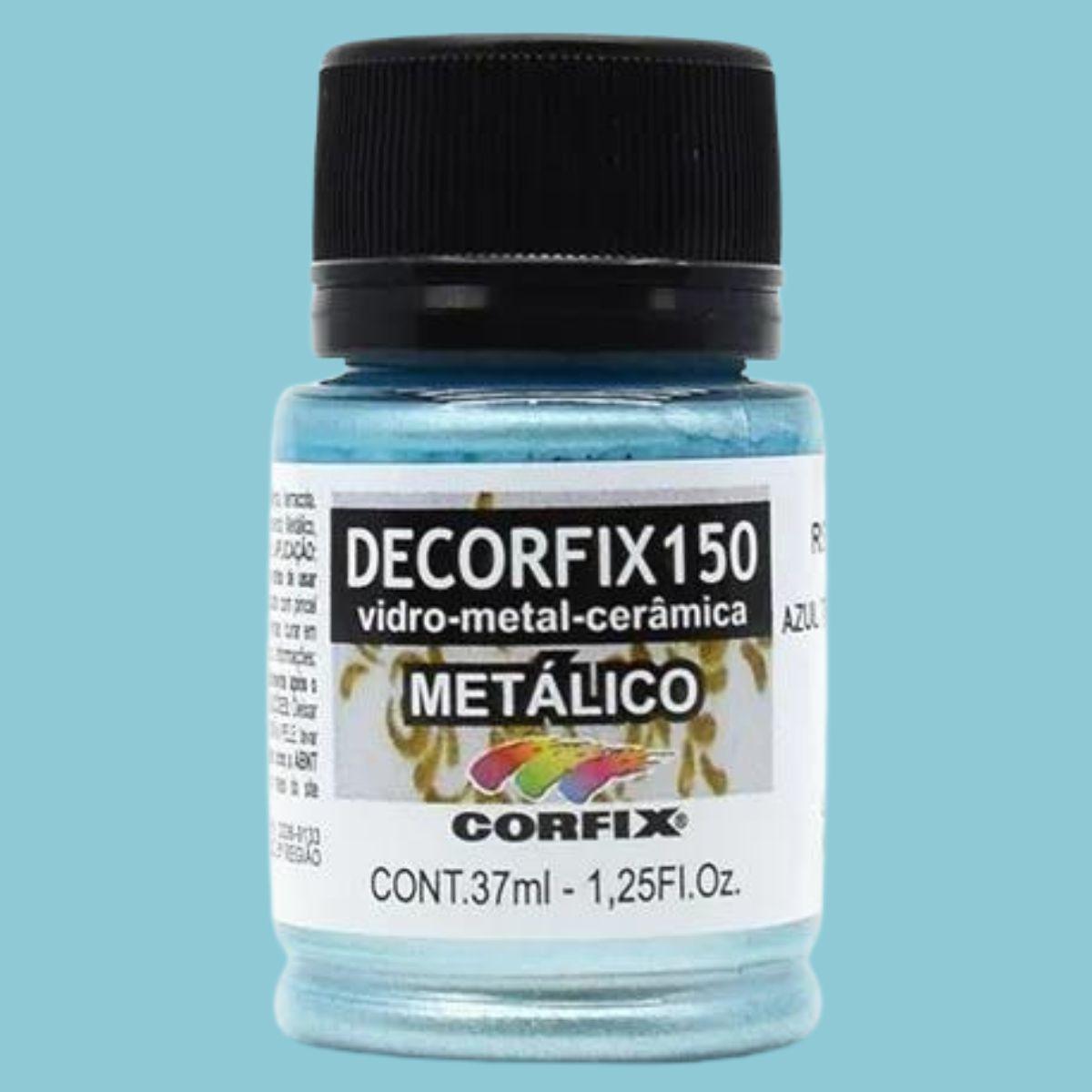 Tinta Decorfix 150 Corfix 37ml Metálica - Palácio da Arte