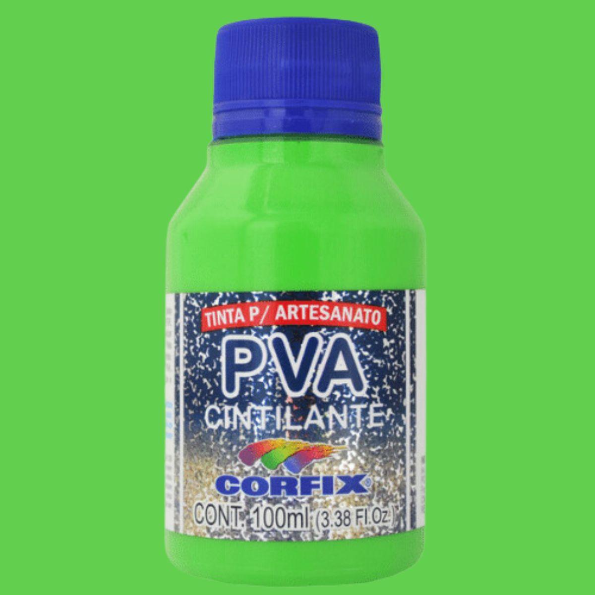 Tinta PVA Cintilante Corfix 100ml - Palácio da Arte