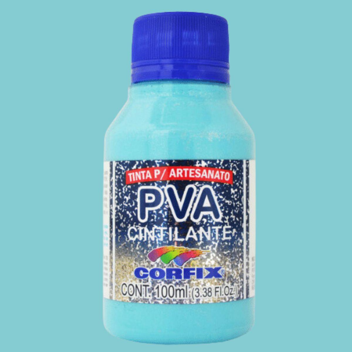 Tinta PVA Cintilante Corfix 100ml - Palácio da Arte