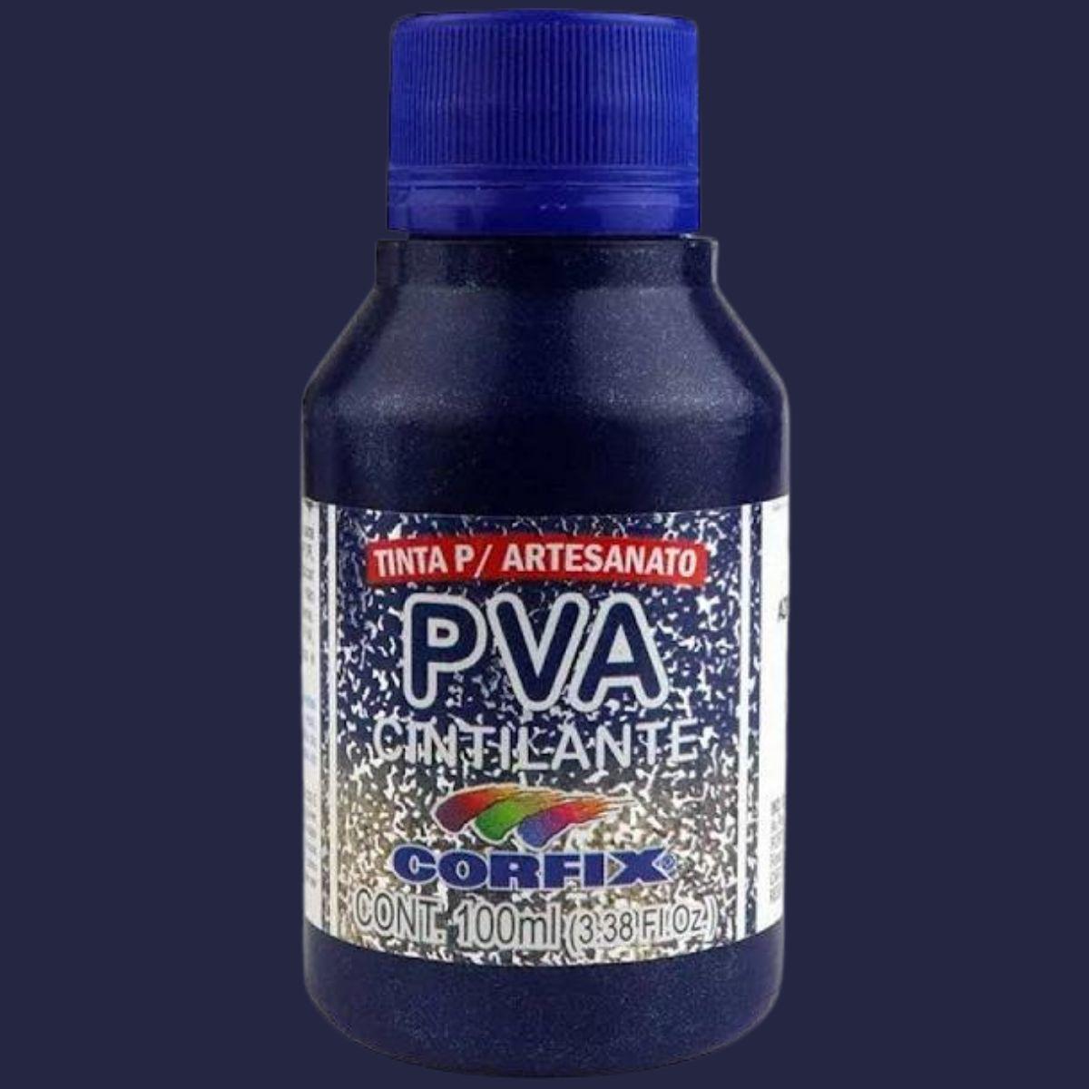 Tinta PVA Cintilante Corfix 100ml - Palácio da Arte