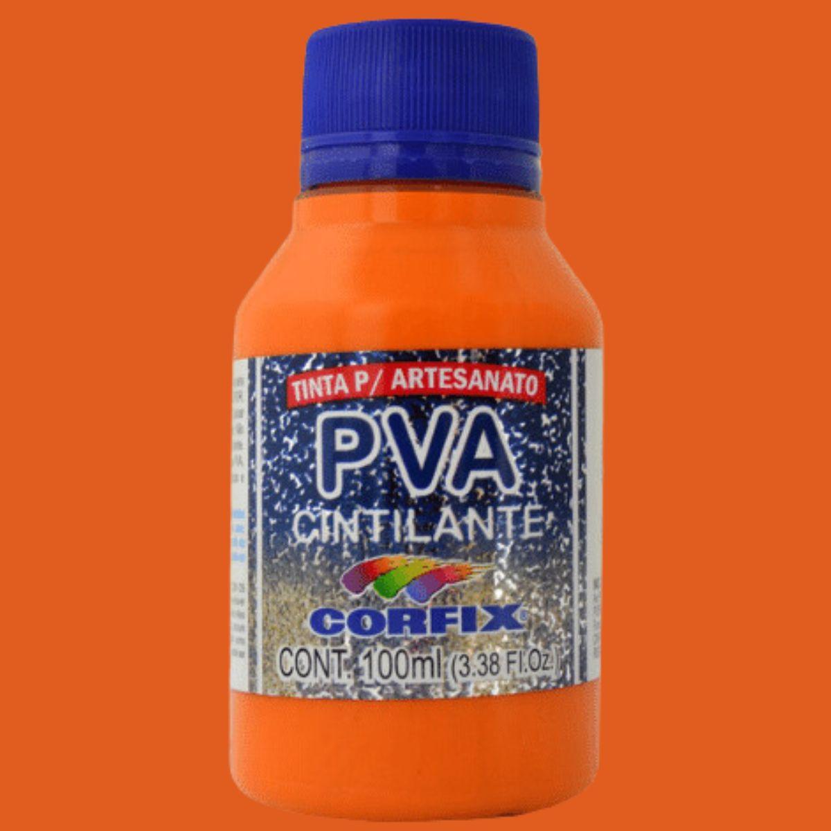Tinta PVA Cintilante Corfix 100ml - Palácio da Arte