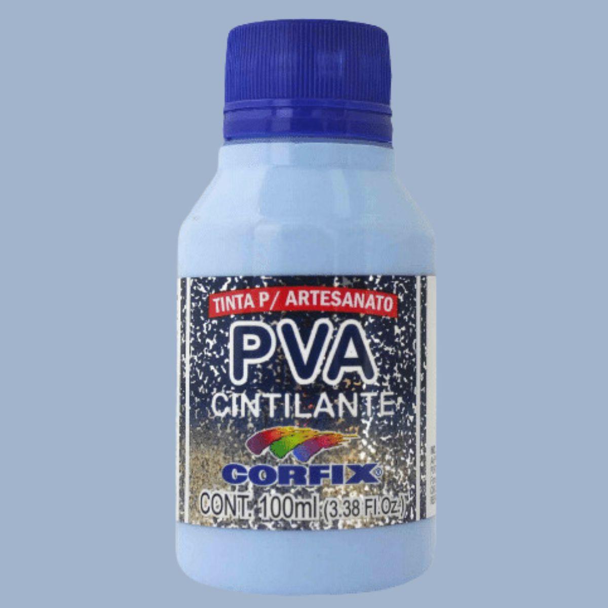 Tinta PVA Cintilante Corfix 100ml - Palácio da Arte