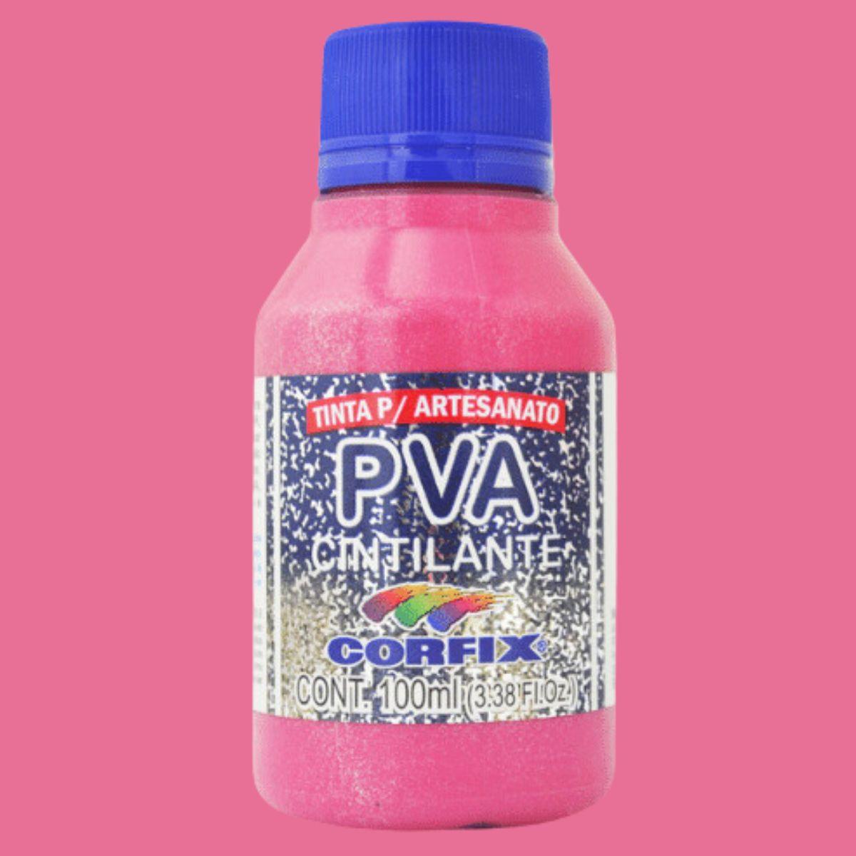 Tinta PVA Cintilante Corfix 100ml - Palácio da Arte
