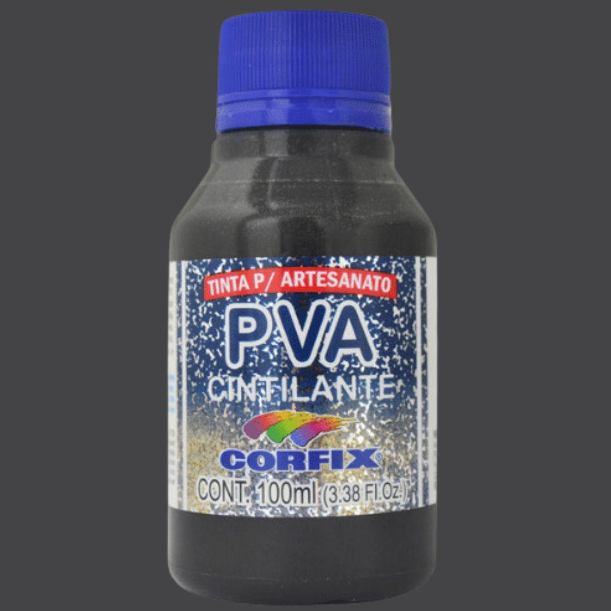 Tinta PVA Cintilante Corfix 100ml - Palácio da Arte