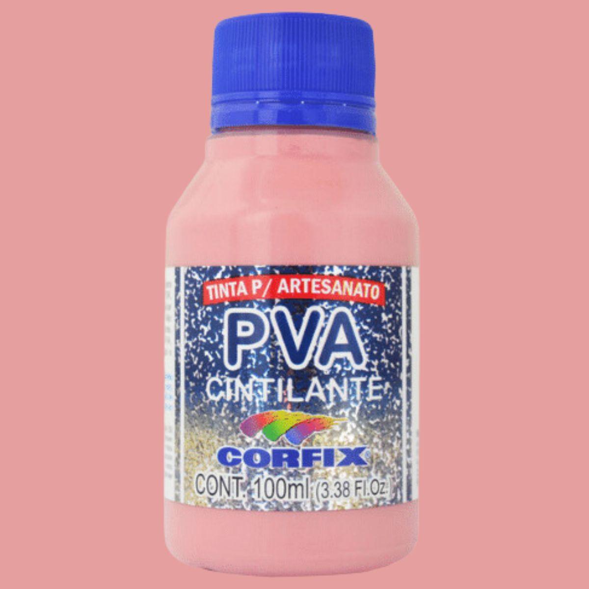 Tinta PVA Cintilante Corfix 100ml - Palácio da Arte