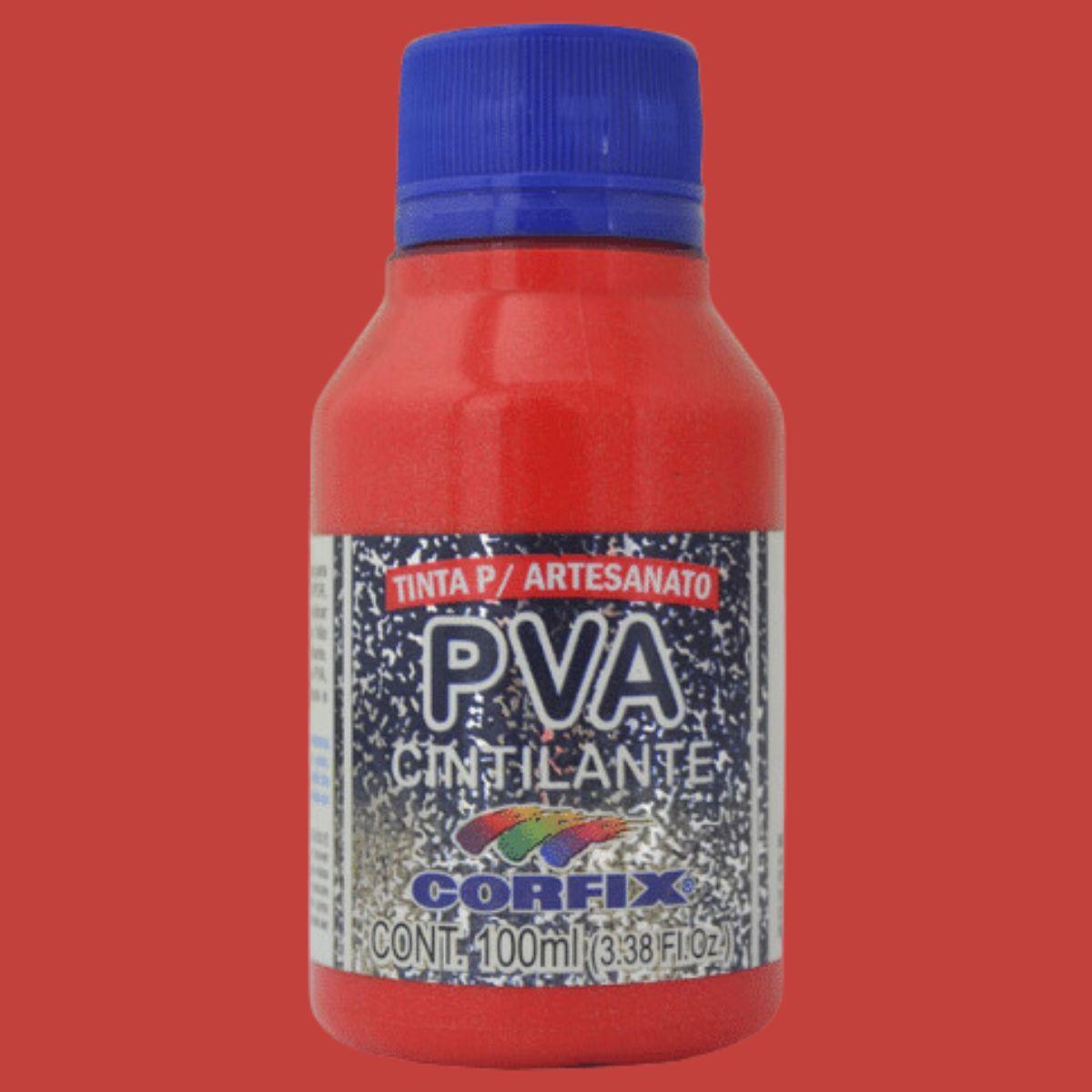 Tinta PVA Cintilante Corfix 100ml - Palácio da Arte