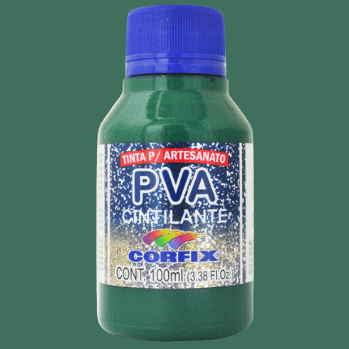 Tinta PVA Cintilante Corfix 100ml - Palácio da Arte