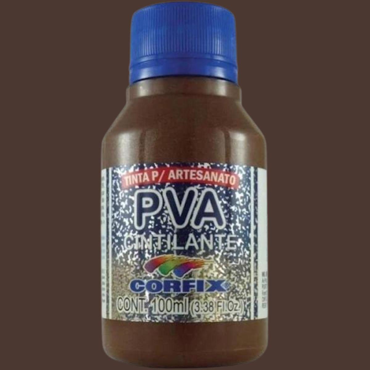 Tinta PVA Cintilante Corfix 100ml - Palácio da Arte