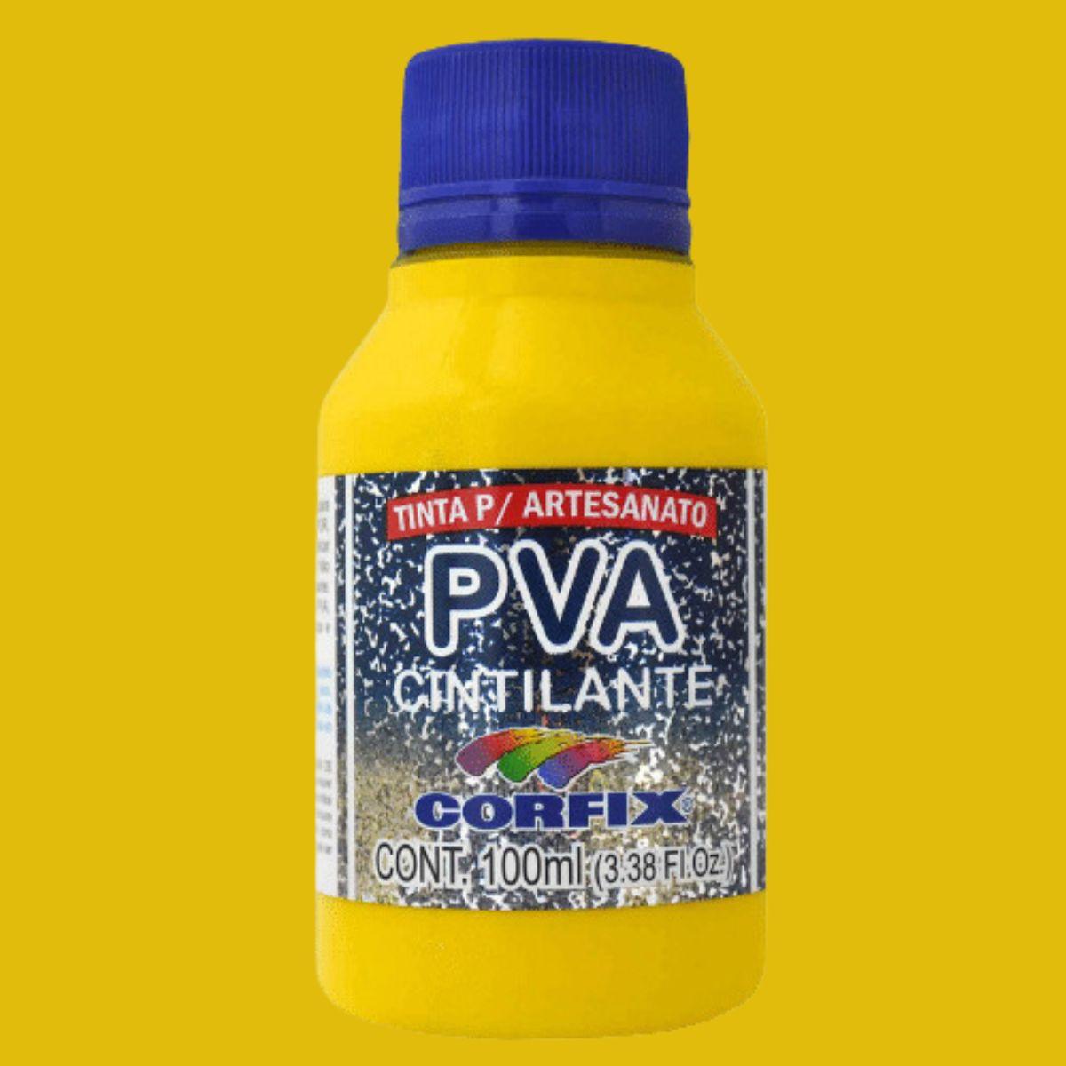 Tinta PVA Cintilante Corfix 100ml - Palácio da Arte