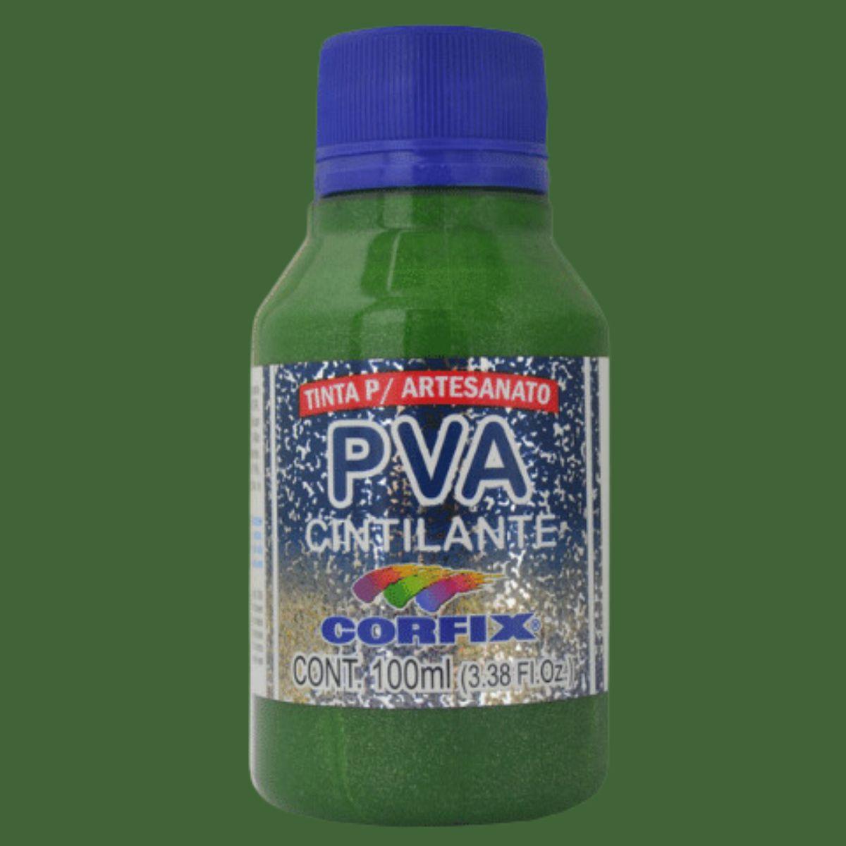 Tinta PVA Cintilante Corfix 100ml - Palácio da Arte