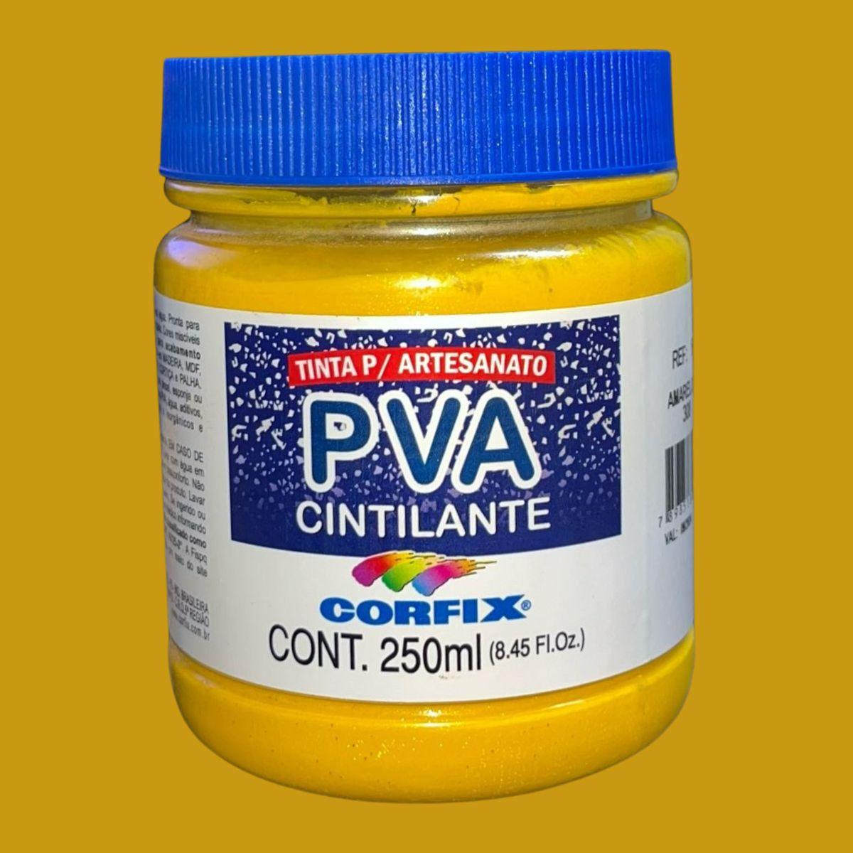 Tinta PVA Cintilante Corfix 250ml - Palácio da Arte