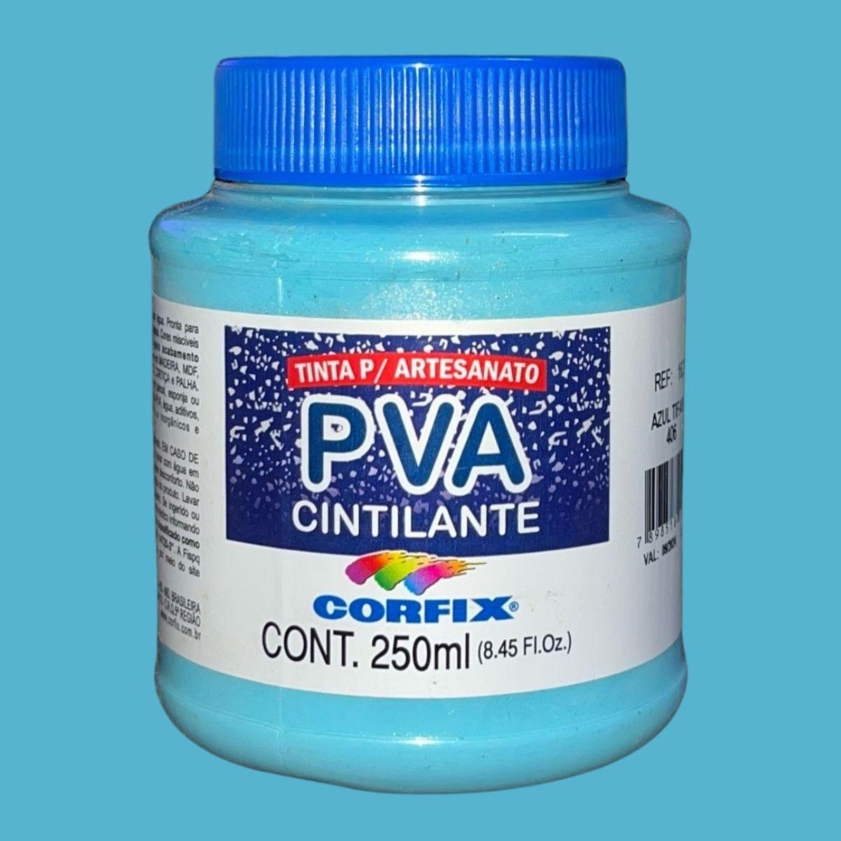 Tinta PVA Cintilante Corfix 250ml - Palácio da Arte
