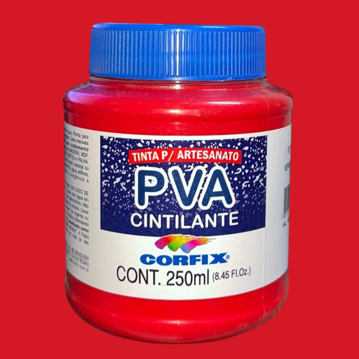 Tinta PVA Cintilante Corfix 250ml - Palácio da Arte