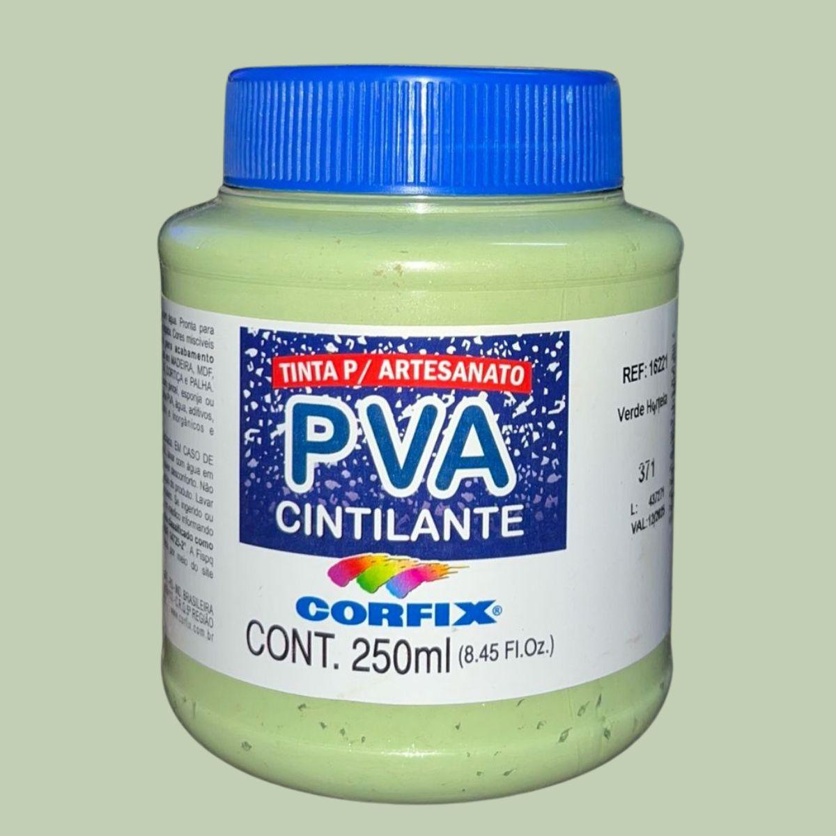 Tinta PVA Cintilante Corfix 250ml - Palácio da Arte