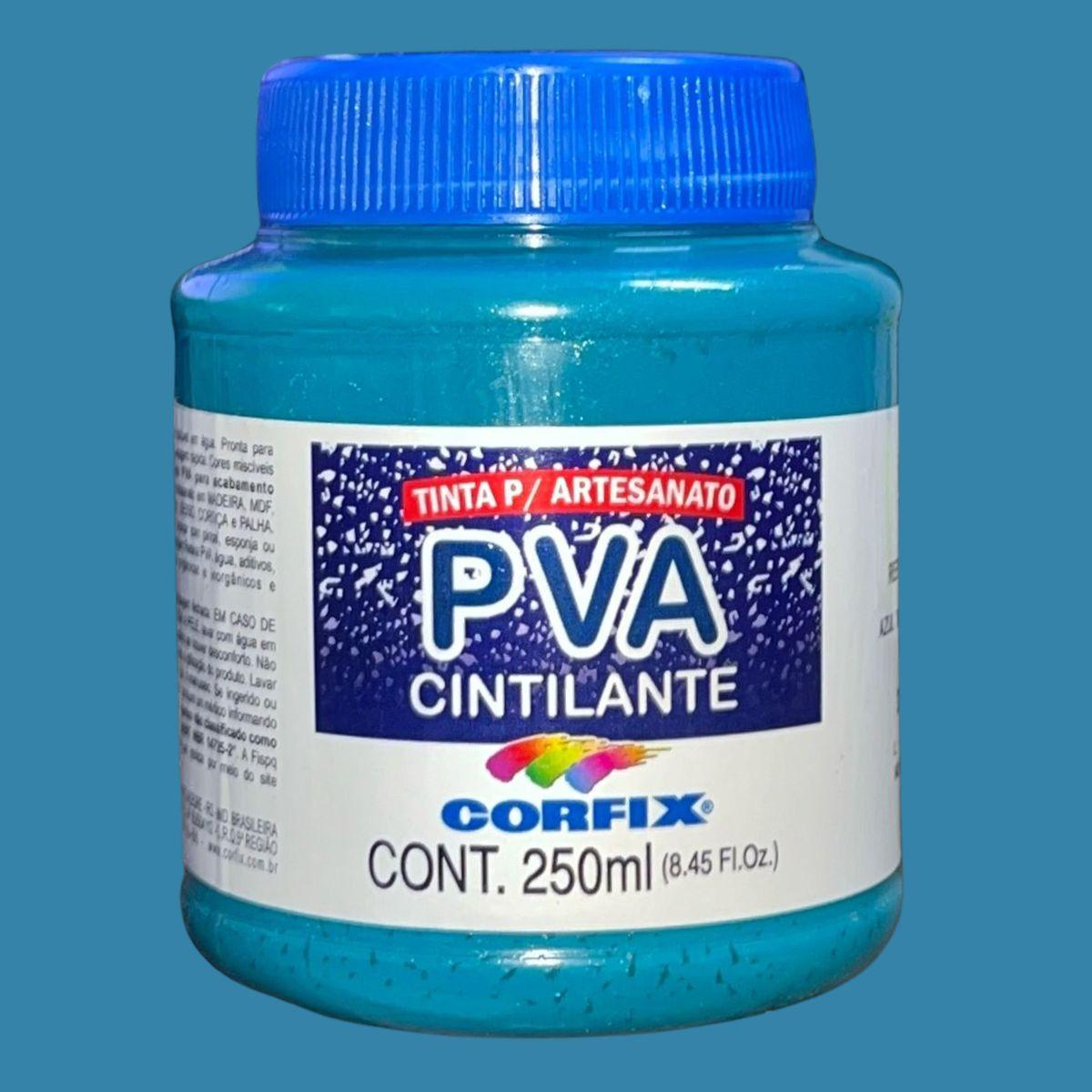 Tinta PVA Cintilante Corfix 250ml - Palácio da Arte