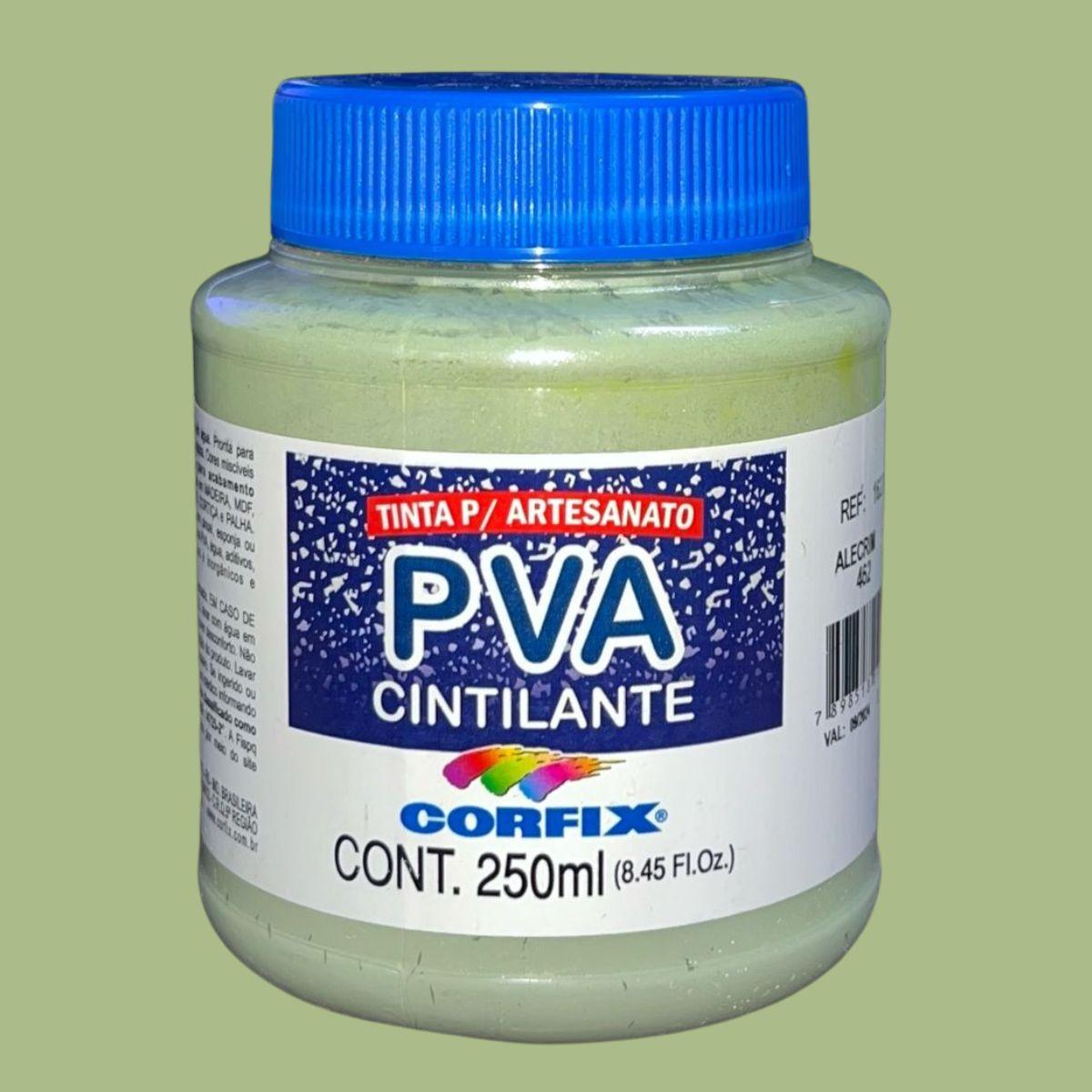 Tinta PVA Cintilante Corfix 250ml - Palácio da Arte