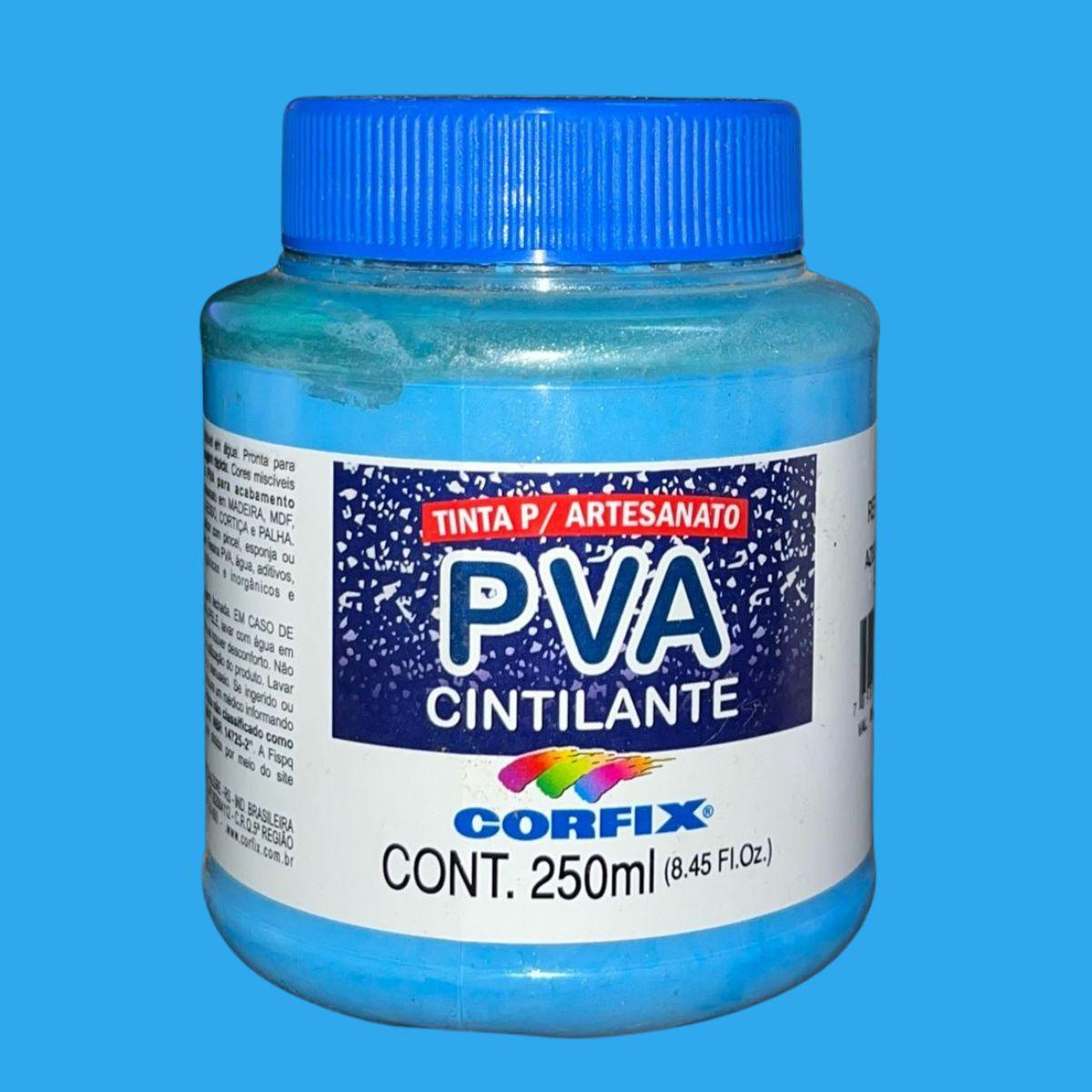 Tinta PVA Cintilante Corfix 250ml - Palácio da Arte