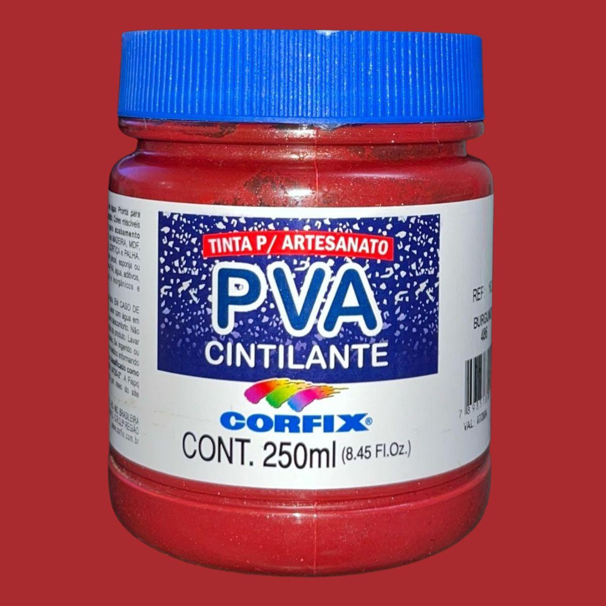 Tinta PVA Cintilante Corfix 250ml - Palácio da Arte