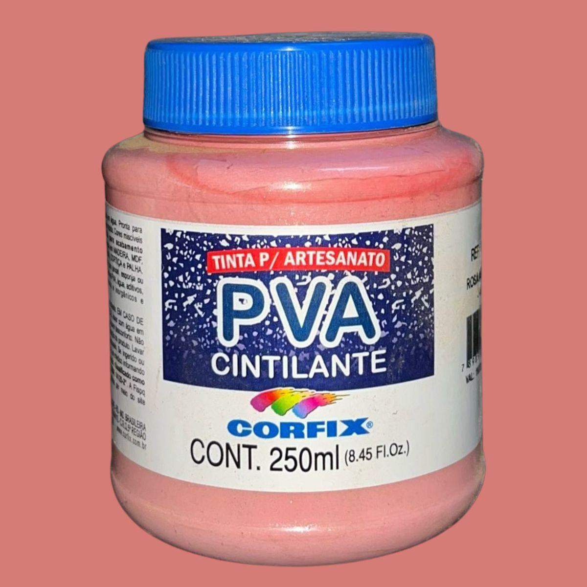 Tinta PVA Cintilante Corfix 250ml - Palácio da Arte