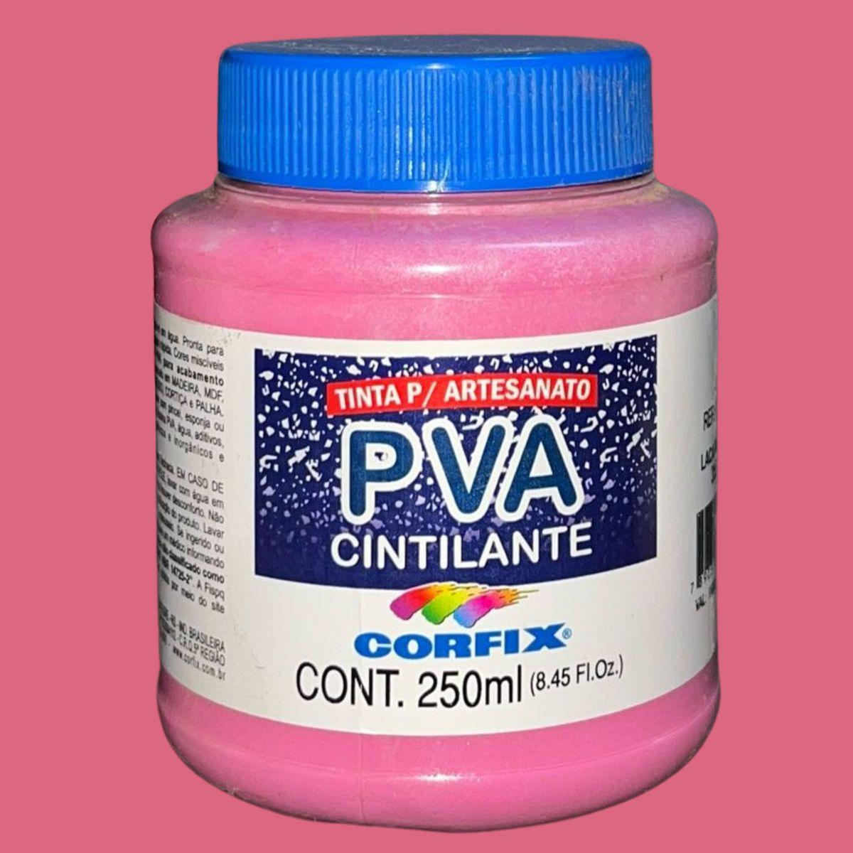 Tinta PVA Cintilante Corfix 250ml - Palácio da Arte